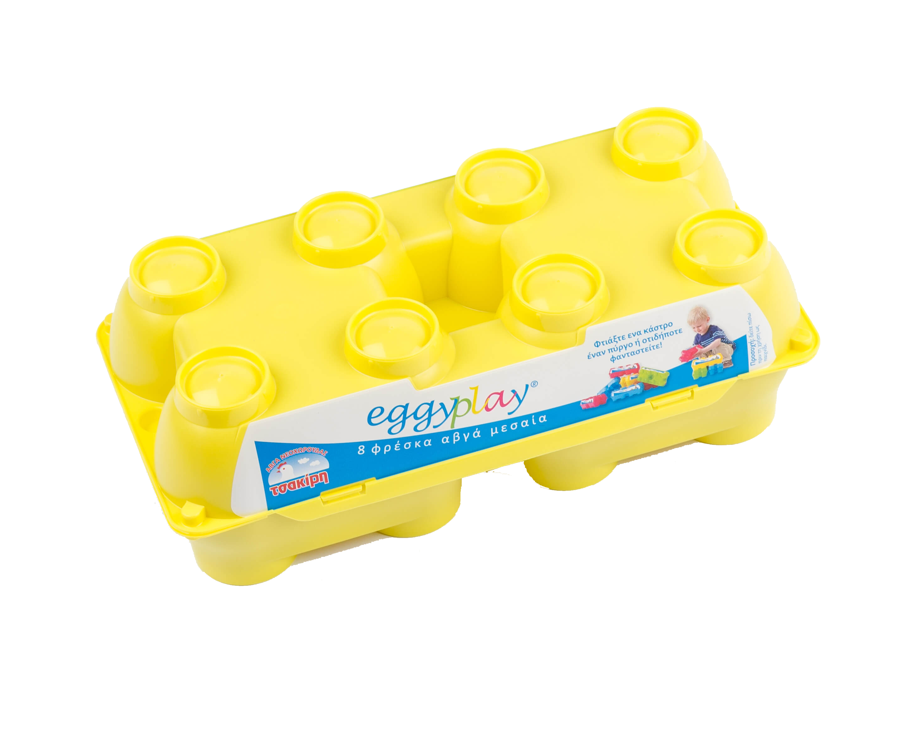 Karabička na vajcia - EggyPlay 8 ks